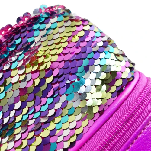 Пенал мягкий YES TP-24 ''Sneakers with sequins'' rainbow (532722) фото 3