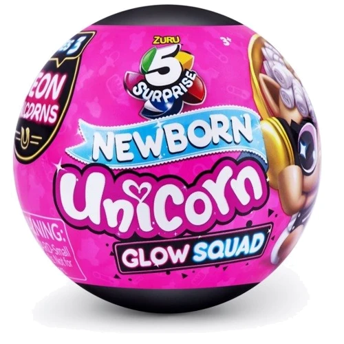 Ігровий набір Zuru Mini Brands Newborn Unicorn Фігурки-сюрпризи у кулі по 5 шт. в асортименті (77264GQ2): Виробник Zuru Mini Brands