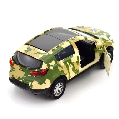 Автомодель TechnoDrive серії Шеврони Героїв - Kia Sportage - 56 ОМПБр (250362M) фото 7