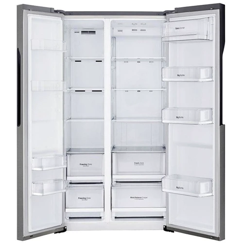 Холодильник Side-by-Side LG GSB360BASZ: Размеры ВxШxГ, см 179x91.2x71.7