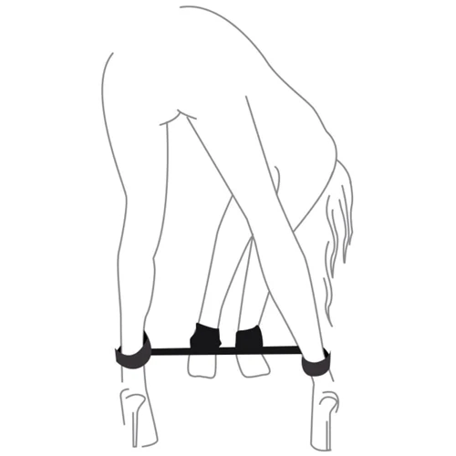 Набор для фиксации Art of Sex - BDSM Straight Line Fixation Simple