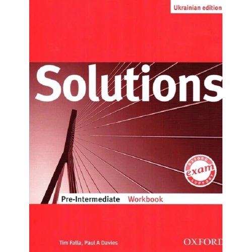 Solutions Pre-Intermediate: Workbook (Ukrainian Edition)