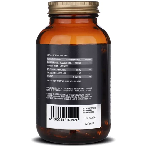 Grassberg Omega-3 Value 1000 mg Омега-3 90 капсул: Тип Омега 3