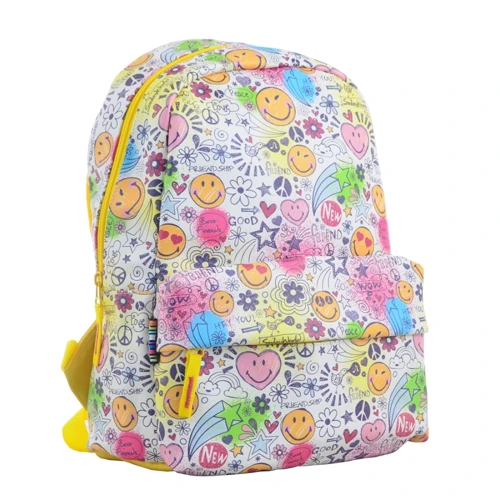 Рюкзак молодежный YES ST-28 Smile, 34x24x13.5 (554942): Корпус рюкзака Мягкий