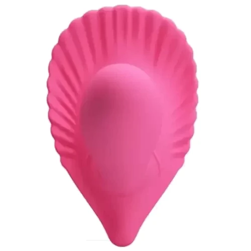 Вибробабочка с стимулятором клитора PRETTY LOVE - Powerful Shell Stimulator , BI-014368W-3