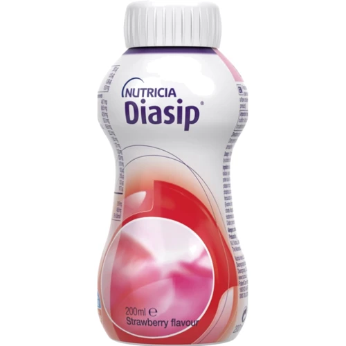 Энтеральное питание Nutricia Diasip Strawberry flavour со вкусом клубники 200 мл (8716900581175)
