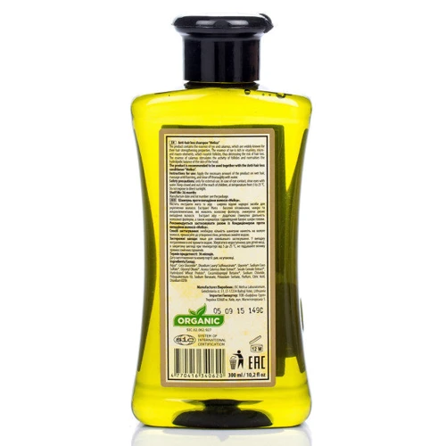 Melica Organic Anti-hair Loss Shampoo 300 ml Шампунь з екстрактом житнього солоду і лепехи: Стать Для жінок