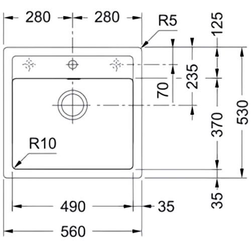 Мойка кухонная Franke Sirius 143.0691.533