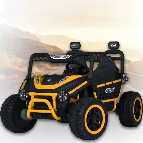 Детский электромобиль Bambi Багги желтый (M 6208EBLR-6(24V))