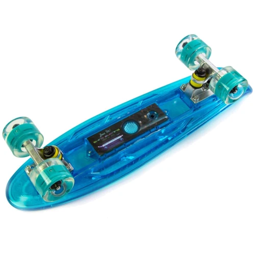 Penny Fish Skateboard Original Blue Музыкальная и светящаяся дека