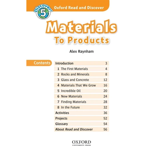 Oxford Read and Discover 5: Materials To Products: Количество страниц 56