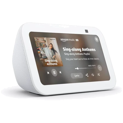 Акустика Amazon Echo Show 5 (3rd Generation) | 5.5 Inch Smart display with Alexa - Glacier White (B09B2QTGFY)