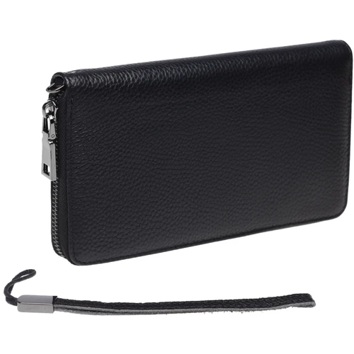 Мужская борсетка Borsa Leather черная (K18811-black): Страна производитель Тайвань