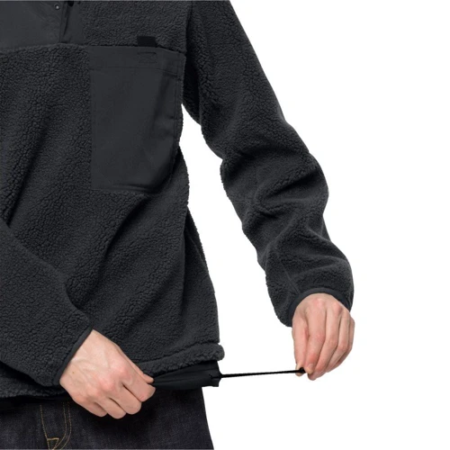 Толстовка Jack Wolfskin 365 Fearless Snap M 1709791-6350 48 темно-серая: Размер 48