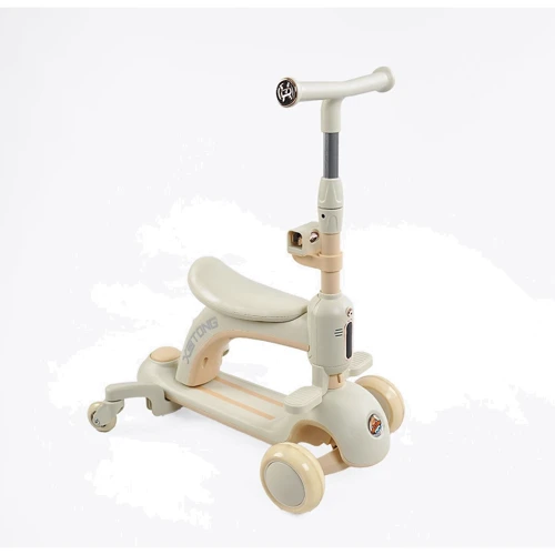 Самокат 5в1 Skyper 125х35 мм білий (BG-60215): Тип гальма ножной
