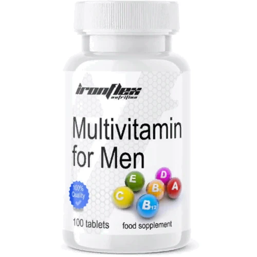 IronFlex Multivitamin for Men Мультівітаміни для чоловіків 100 таблеток