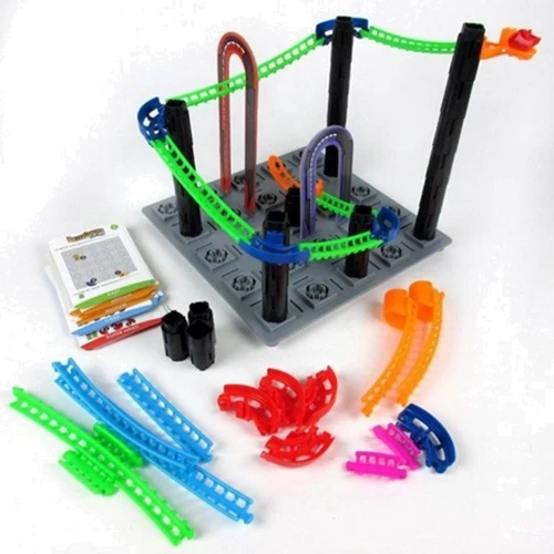 Гра-головоломка Thinkfun Roller Coaster Challenge Американські гірки (76343): Вид логические