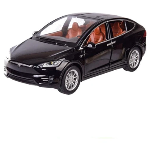 Машинка инерционная АВТОПРОМ Tesla Model X, 1:22 (7574B(Black))