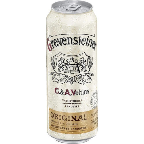 Пиво светлое/нефильтрованное Grevensteiner Original 0.5 л (AS8000020207000)
