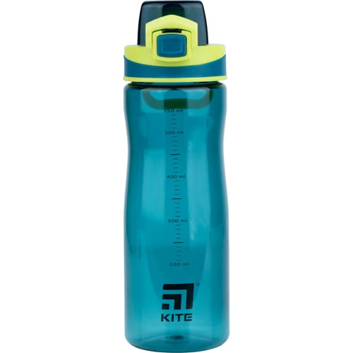 Пляшечка для води Kite, 650 мл, зелена