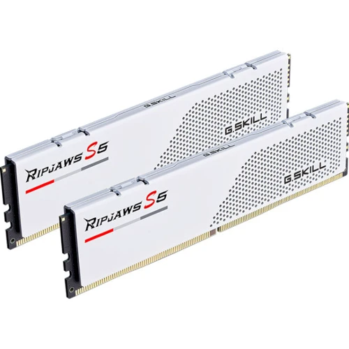 

G.Skill 32 Gb (2x16GB) DDR5 6000 MHz Ripjaws S5 White (F5-6000J3648D16GX2-RS5W)