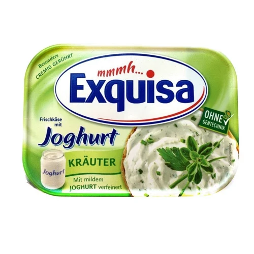 Сир Exquisa йогурт з травами 14% 200 г (WT2623)
