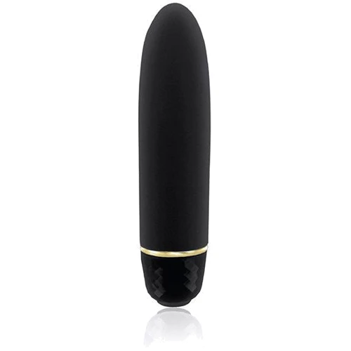 Вибропуля RIANNE S - Classique Vibe Stud Black + чехол-косметичка