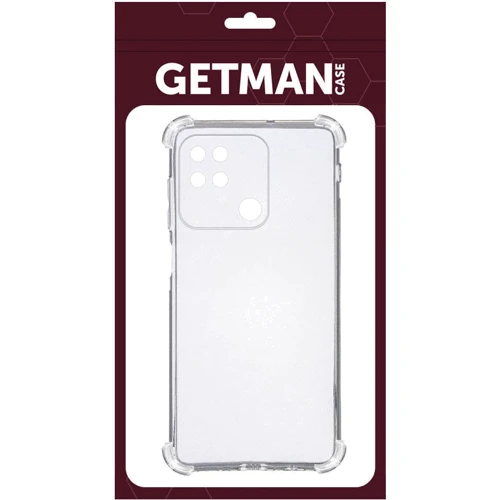 Аксессуар для смартфона TPU Case GETMAN Ease logo Clear for Xiaomi Redmi 10C: Тип накладка на заднюю часть