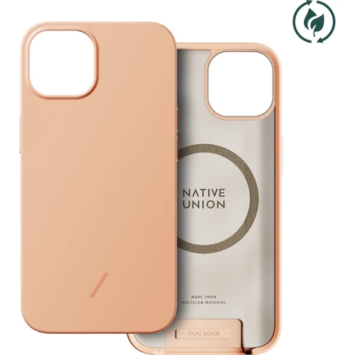 Чехол для iPhone Native Union Clic Pop Magnetic Case Peach (CPOP-PCH-NP21MP) for iPhone 13 Pro: Тип чехла накладка на заднюю часть