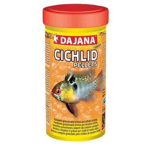 Корм для крупных и средних цихлид Dajana Cichlid Pellets в гранулах 1000 мл/450 г (DP122D (5567))