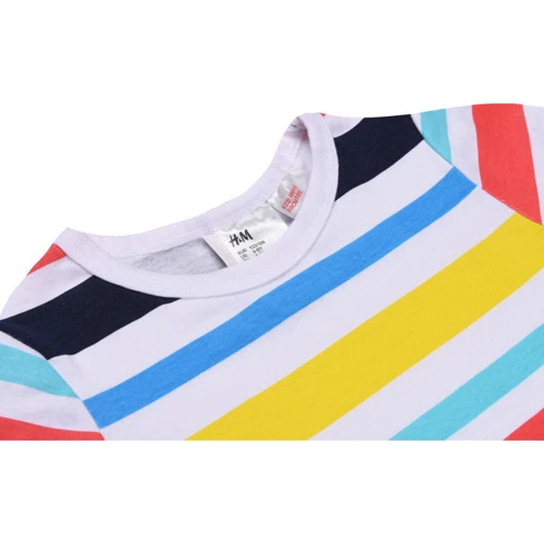 Пижамная футболка H&M 485544 122-128 см разноцветная: Тип Пижамы