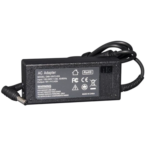 Зарядное устройство Frime ASUS 19V 3.42A 65W 5.5x2.5мм + каб.пит. (F19V3.42A65W_ASUS5525)