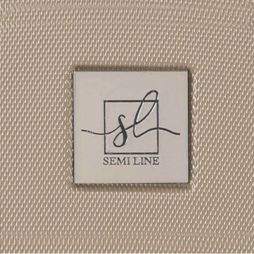Бьюті-кейс Semi Line 5L Champagne/Black шампань/чорний (T5674-1): Матеріал Пластик