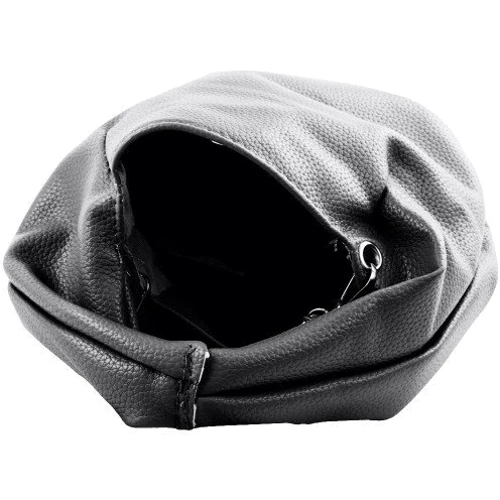 Жіноча сумка хобо Valiria Fashion чорна (5DETAA9304-black): Матеріал Искусственная кожа