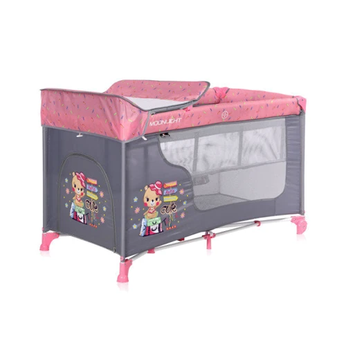 Манеж Lorelli MOONLIGHT 2L (pink travelling)