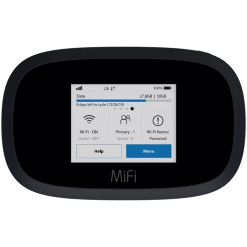 3G модем Novatel MIFI 8000L: Интерфейс подключения Wi-Fi (802.11 b/g/n)