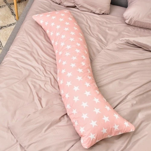 Наволочка IDEIA S-Form бязь пудра 40х130 см (4820227284504)