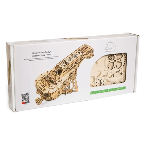 Механічний 3D пазл Ugears Харді-Гарді (70030) фото 6