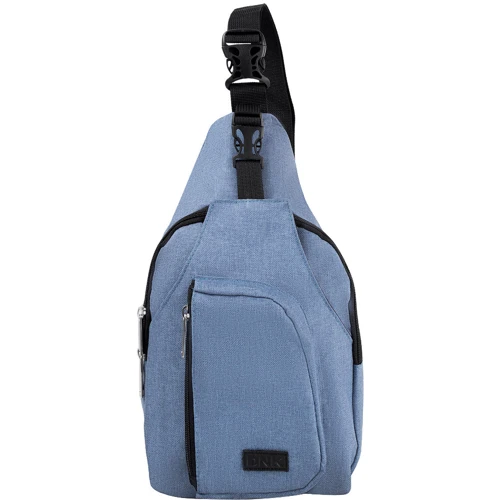 Мужская сумка-слинг DNK Leather синяя (DNK-JOKER№3-BAG-4): Тип Сумки