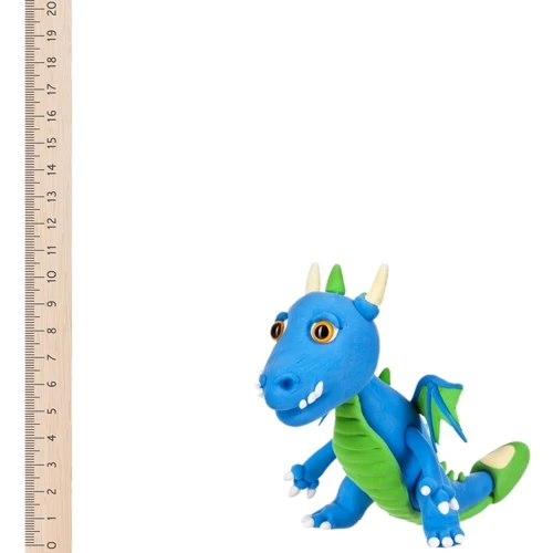 Маса для ліплення Paulinda Super Dough Cool Dragon Дракон синій (PL-081378-16): Виробник PAULINDA
