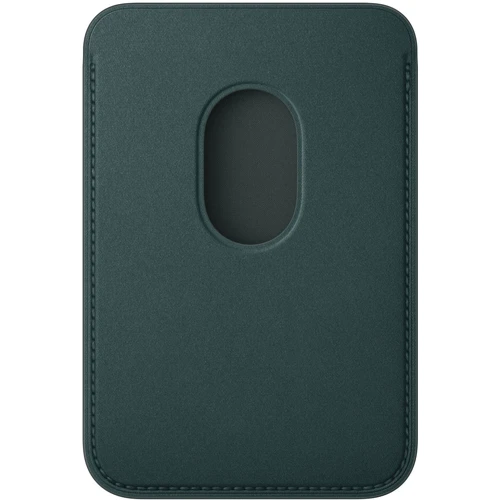 Чохол для iPhone Apple FineWoven Wallet with MagSafe Dark Green (MA6Y4): Колір зеленый
