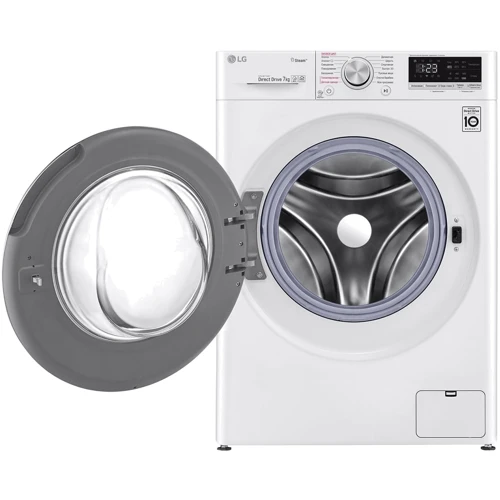 Стиральная машина LG F2V5HS0W: Загрузка белья (стирка), кг 7