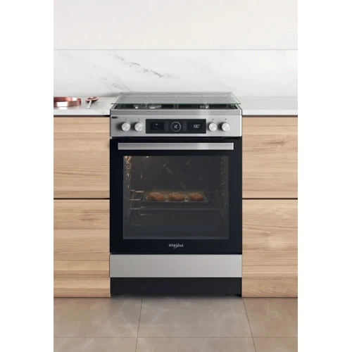 Плита комбінована Whirlpool WS68G8ACXT/E: Управління поворотные переключатели