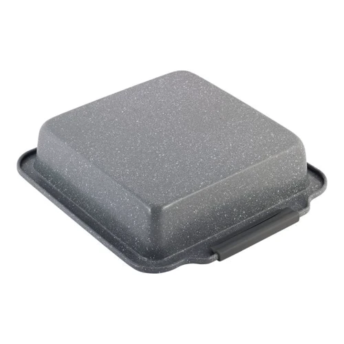 Форма Kamille 30х27х6 см сіра (KM-6035A-GR): Кришка Нет