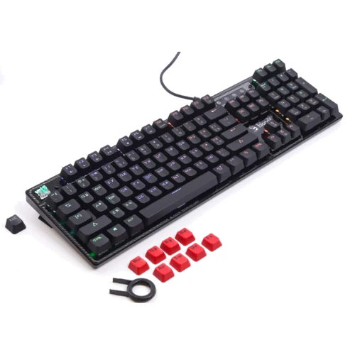 Клавиатура A4Tech Bloody B750N USB Black: Количество клавиш 104