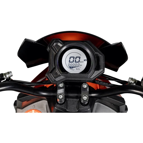 Электроскутер Atlas Fox Lithium 2000W Orange: Особенности С багажником, Двухместный, С большим запасом хода, Мощные, С рулем, С сиденьем