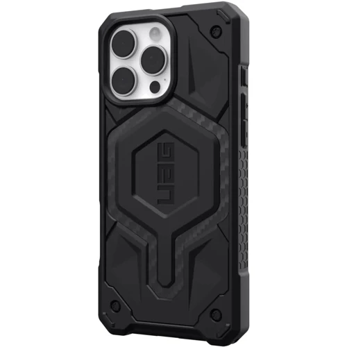 Чехол для iPhone Urban Armor Gear UAG Monarch Pro Magsafe Carbon Fiber/Black Stand (1144571BV01) for iPhone 16 Pro Max фото 8
