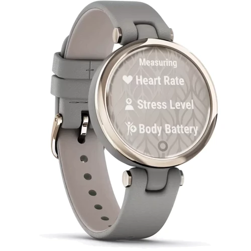 Смарт-часы Garmin Lily Classic Cream Gold Bezel with Braloba Gray Case and Italian Leather Band (010-02384-B2): Время работы до 5 дней