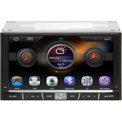 INCAR 2 DIN Universal AHR-7180 (Android): Формфактор 2 DIN (универсальная)