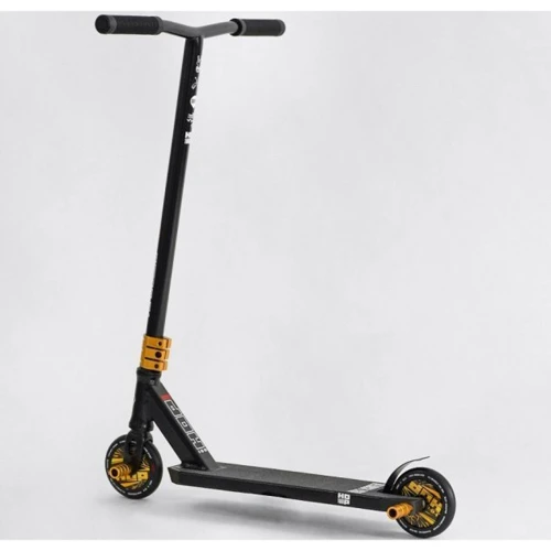 Самокат трюковый Best Scooter золотистый (N-01801): Тип колес литые